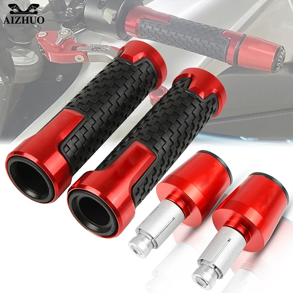 

V-STROM Motorcycle Handlebar Grips Handle Bar Cap Ends Plug FOR SUZUKI VSTROM DL 250 650 1000 V-Strom 650XT 1000XT Vstrom 2021