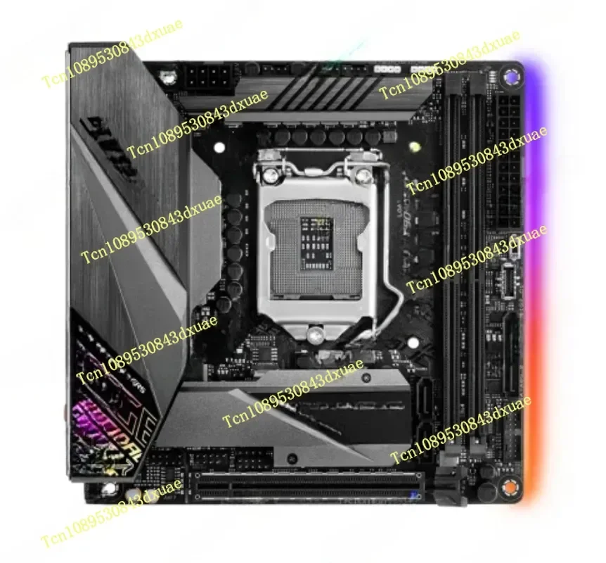 Placa base Z390 ROG STRIX Z390-I GAMING Mini-ITX placa base LGA 1151 2 × DDR4 M.2 PCI-E 3,0 USB3.1 HDMI, 90% nuevo