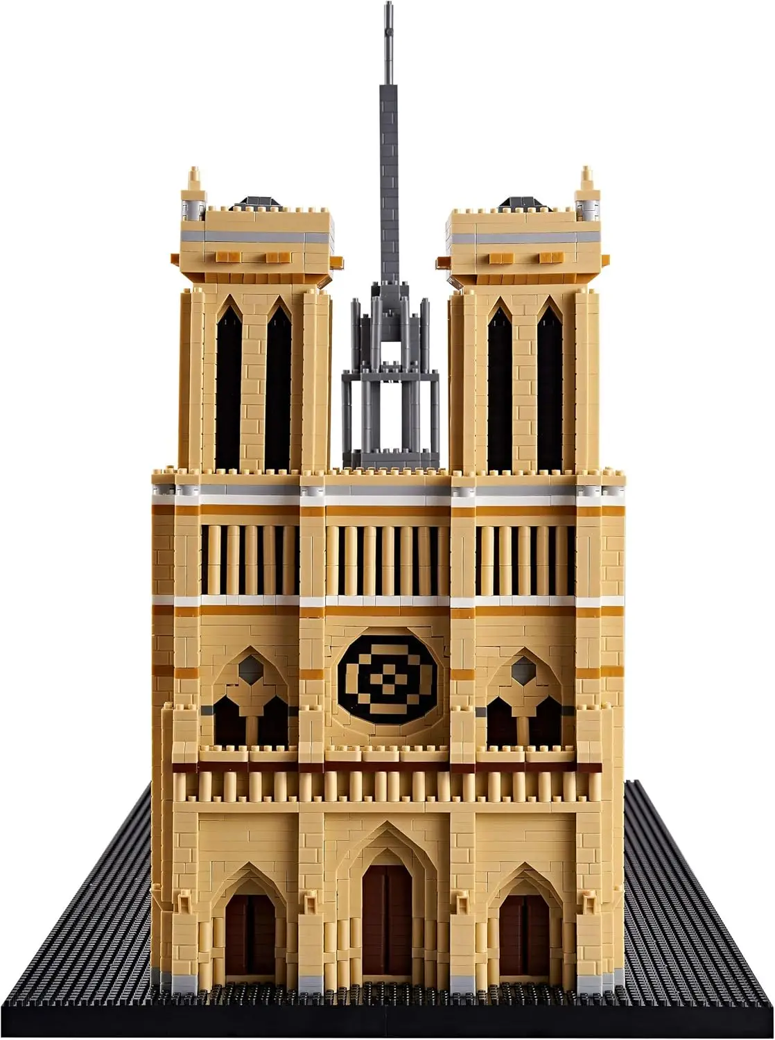 大きな建築ノートルダム・ド・パリ マイクロビルディングブロックセット、大人または子供向けの創造的なDIYミニブロックモデルキット、7380ピース