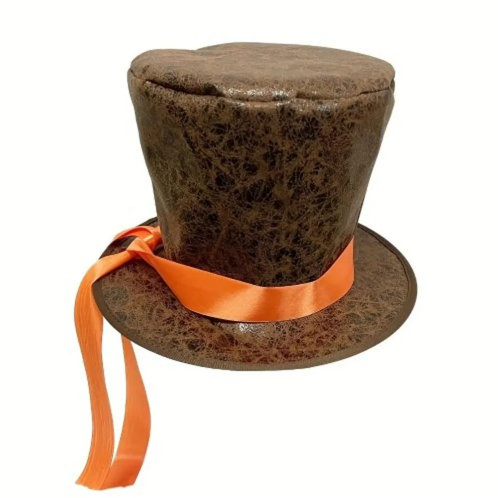 

Fancy Dress Oversized Festival Party Hats Vintage Headwear Lincoln Tall Hats Costume Additions Gentleman Jazz Hats Pirate