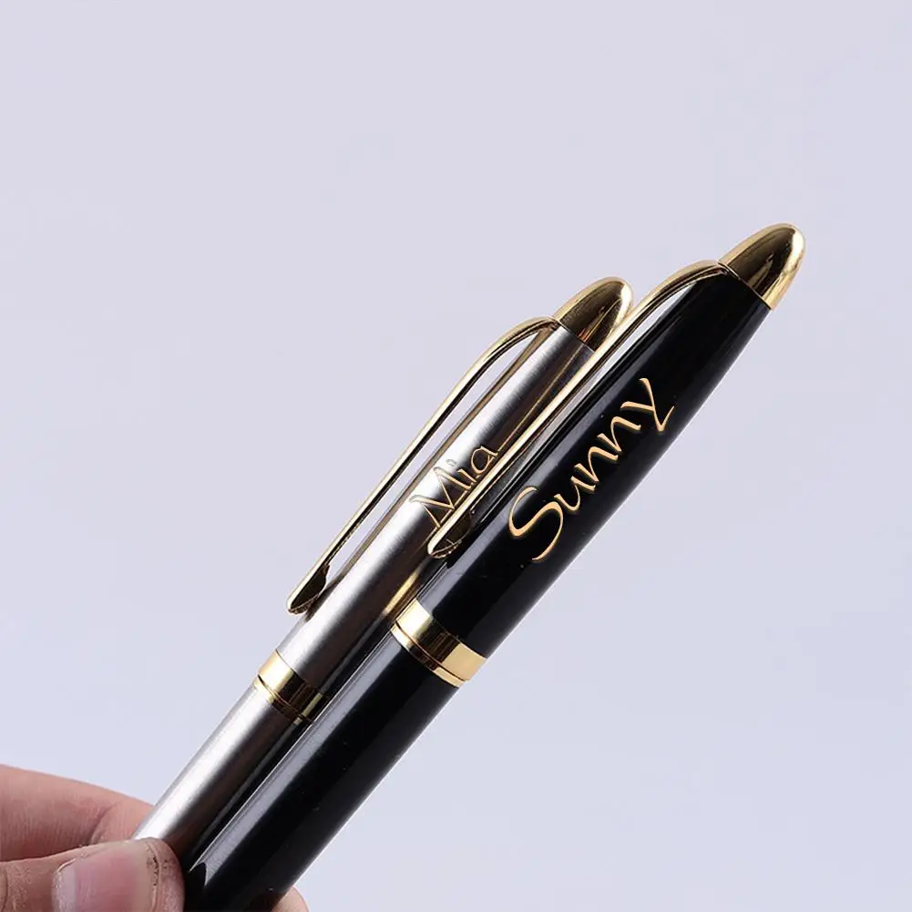 Personalized Metal Ballpoint Pen With Custom Namefor Men Women, Customized Signing Writing Gift For Graduation Wedding Business
