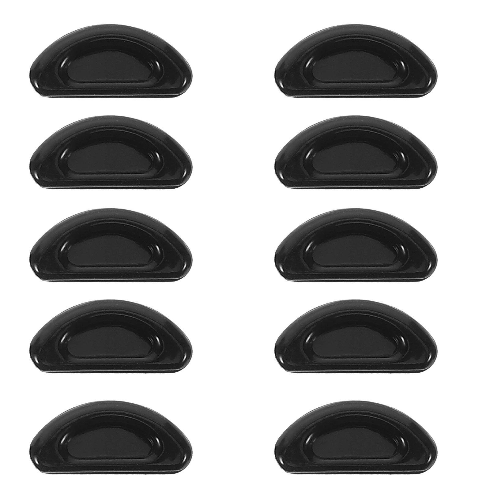 

20 Pcs Glasses Nose Pads Eyeglass Anti Slip Silicone Covers Protector Comfort Fit D Shaped Design Long Term Use