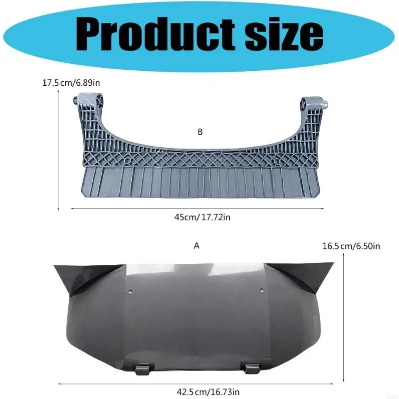 Cats Litter Inner Door/Rack Maintenance Part, Plastic Replacement Component for Routine Installation, Removal, and Regular B03E