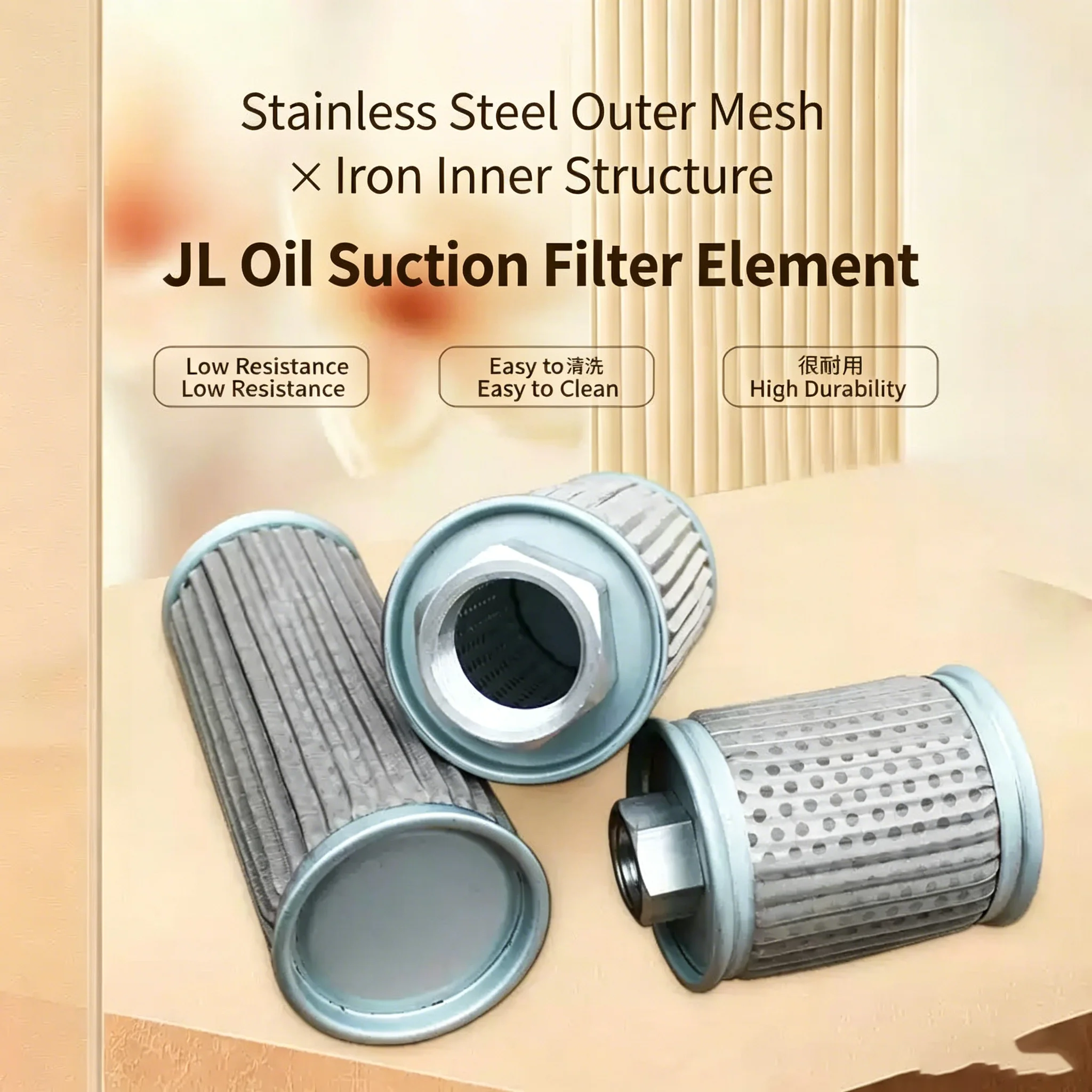 Suction Filter Oil Filter Hydraulic Filter Element MF-10 MF-12 MF-16 MF-20 MF-24 JL/MF-02 MF-03 MF-04 MF-06 MF-08