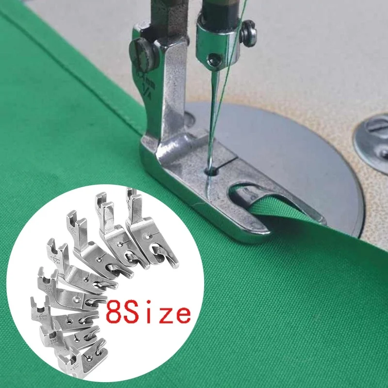 

Industrial Single-needle Domestic Sewing Machine Accessories Presser Foot Feet Kit Hem Foot Spare Parts ForBrother Singer Janome