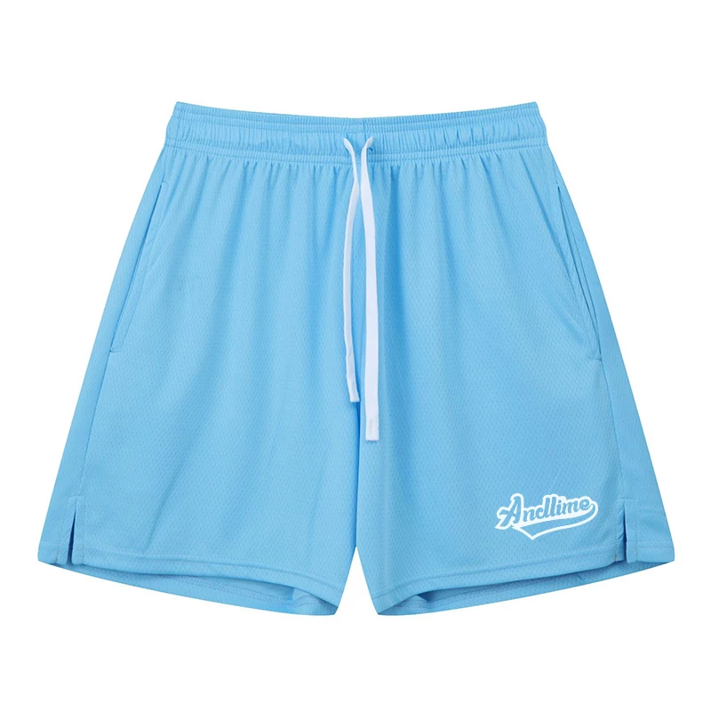 American Sle Baskeall orts Qui Dry transpirable cuatro pantalones deportivos verano marca de moda Casual suelta ajuste pierna recta orts