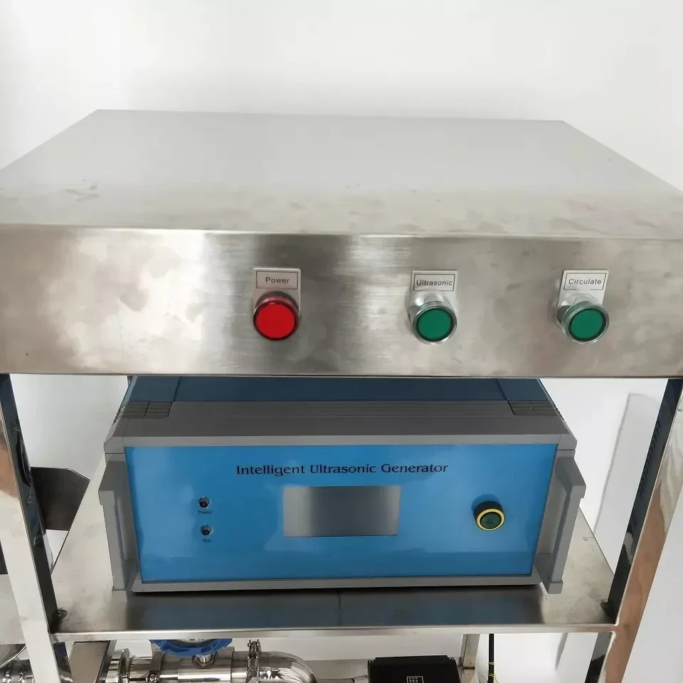 exquisite craftsmanship sonic Extraction Chemical Liquid Paddle Mixing Equipment Oil Homogenzing Machine