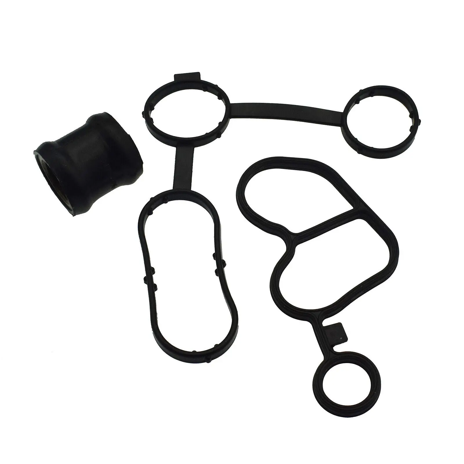 WOLFIGO New Seal Oil Cooler Gasket For Audi A3 VW Beetle Golf Jetta Skoda Octavia Seat Leon 03F115111A 03F903575C 03F121215