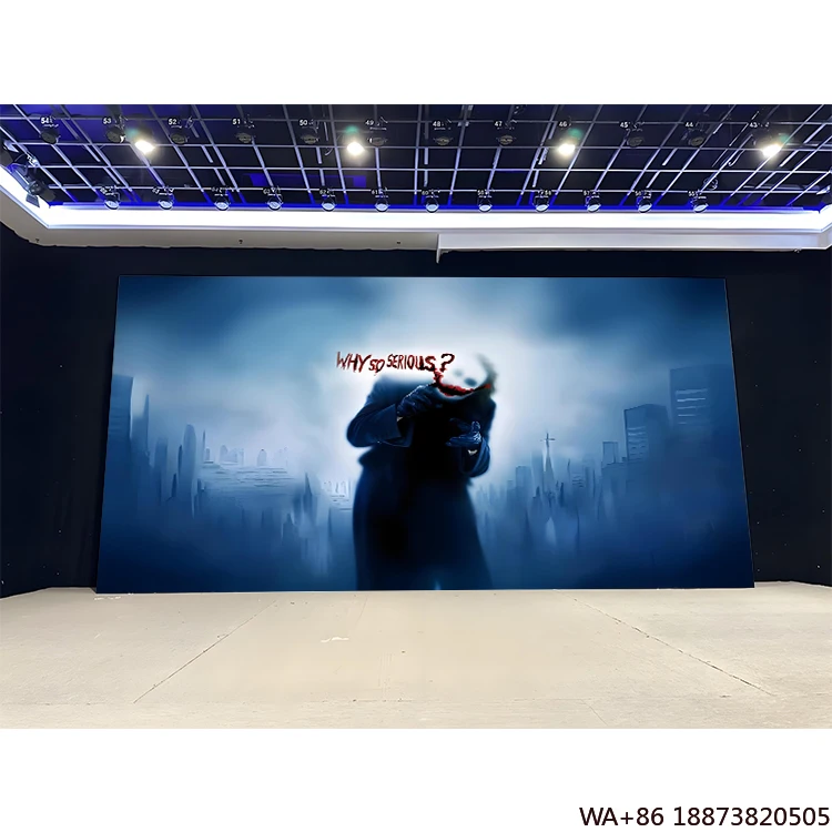 

Светодиодный дисплей, высококачественный внутренний экран P1.86, 320x160 мм, разрешение 8K, IP55, водонепроницаемый, гарантия 5 лет для сценических мероприятий