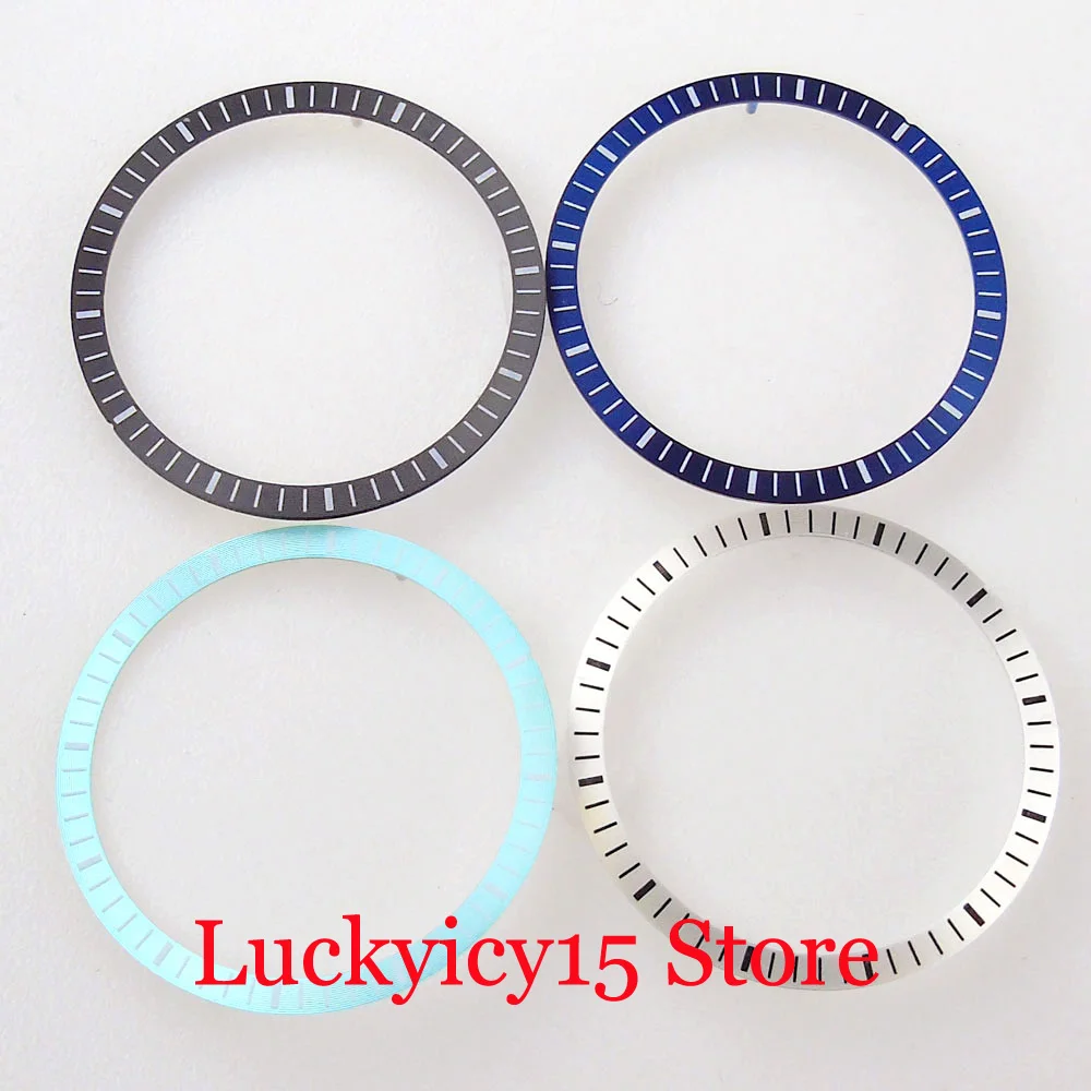 28.5MM Blue/Sliver/Black Watch Sterile Dial Fit NH35A NH35 NH36A NH70A NH72A Movement Automatic Case Accessories