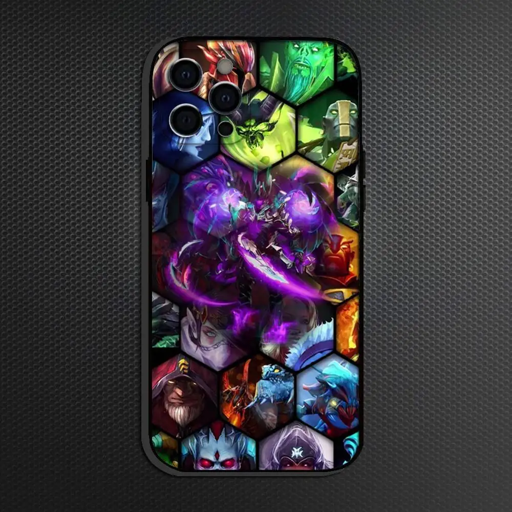 

Dota2 TB TerrorBlade Phone Case For iPhone 16,15,14,13,12,11 Plus,Pro Max, Soft Silicone Black Cover