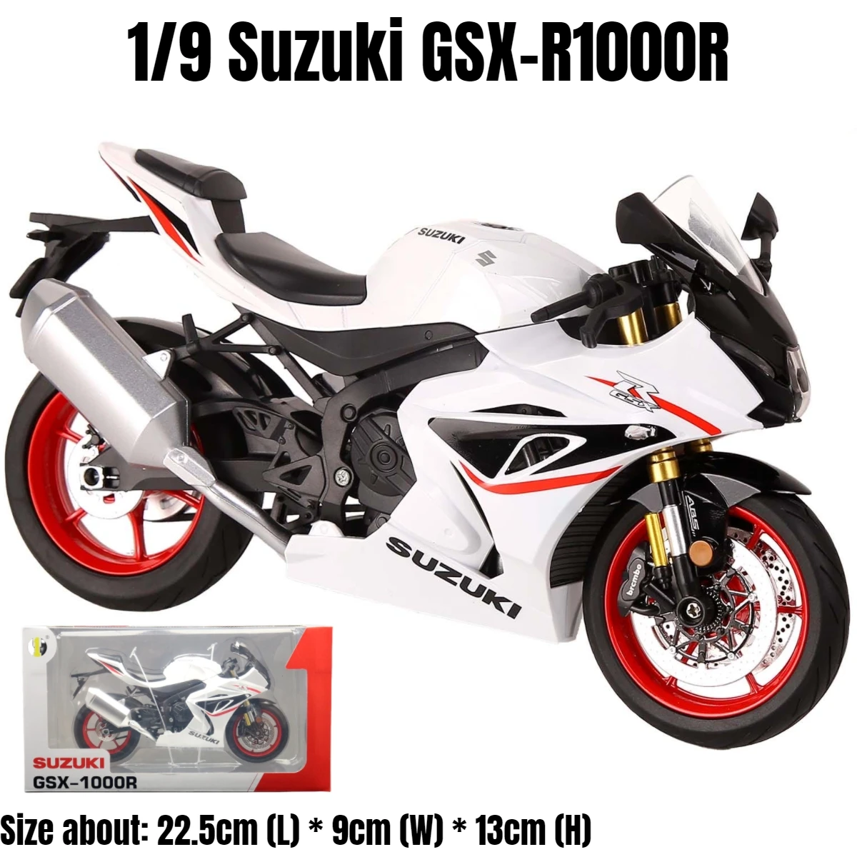 ミニカー Honda RS125&SUZUKI GSX-R1000&DUCATI998R Sc1eb92d66fdc4f9c8c81e6b3b0ada