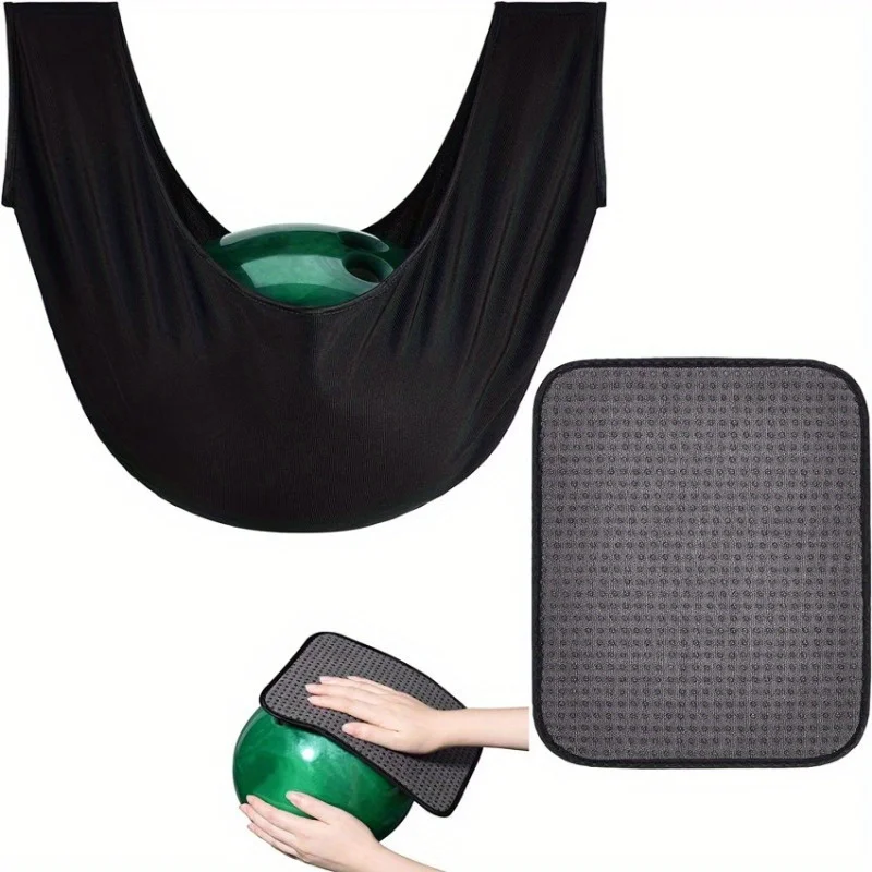 1pcBowling Ball Polierer Reinigung Taschen Schleifen Reinigung Handtuch Taschen Tücher Reinigung Tuch Abdeckungen Bowling Taschen Bowling Zubehör