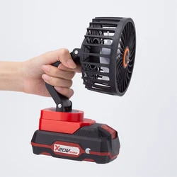 Portable Workshop Jobsite Fan For Lidl Parkside X20V Team Lithium Battery Bare Tool Cordless Fan(Battery not included)