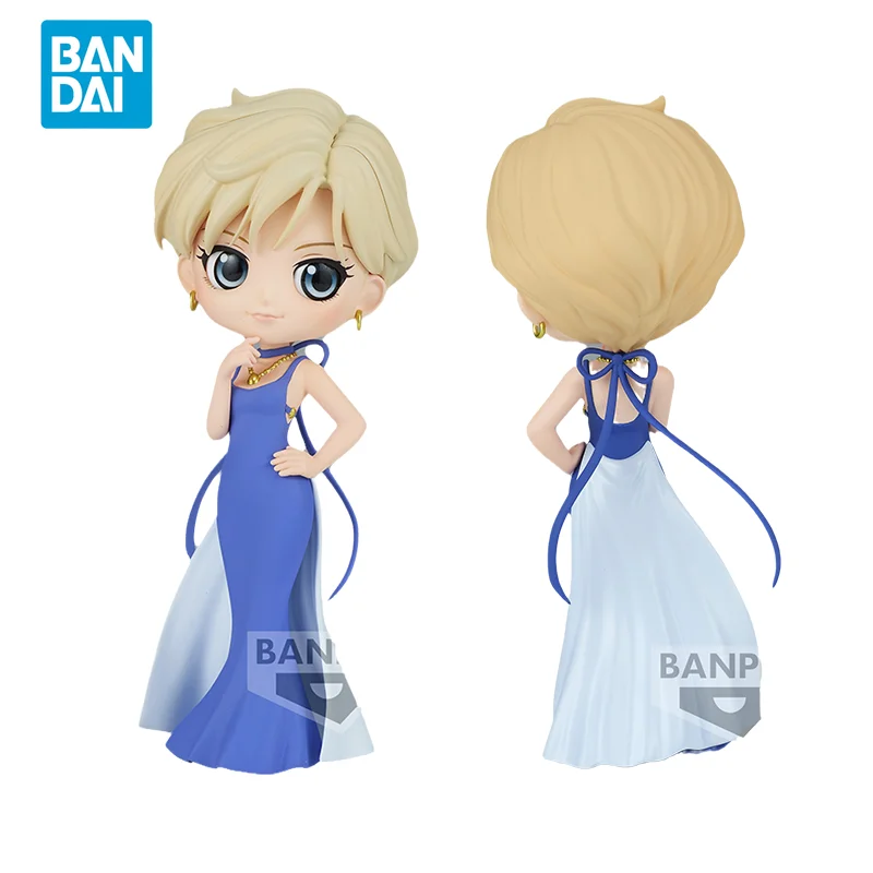 

Bandai Original Sailor Moon Anime Figure Eternal Qposket Tenoh Haruka Action Figure Toys for Kids Gift Collectible Model Dolls