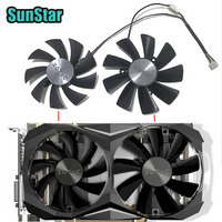 New GA92S2H GAA8S2U 87MM/100MM 4PIN GTX 1070 GPU cooling fan,For ZOTAC GTX 1060 1070 Ti GTX 1080 1080 Ti MINI Dual Graphic Card