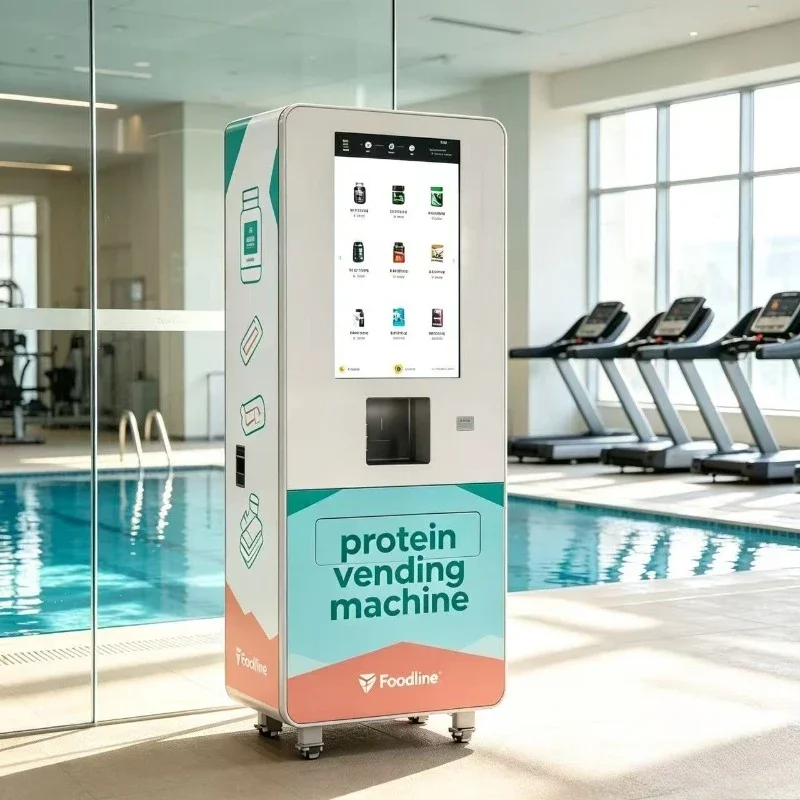 Protein Vending Machine For Gym Smart Whey Protein Powder Drink Vending Device With Mixer