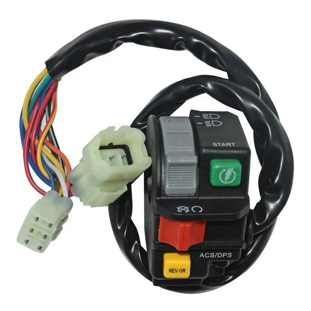 Left Handlebar Headlight Switch Start On Off Light fit for Can-Am Outlander 450 800 1000 MAX 6X6 Renegade 800 1000 XXC#703500920