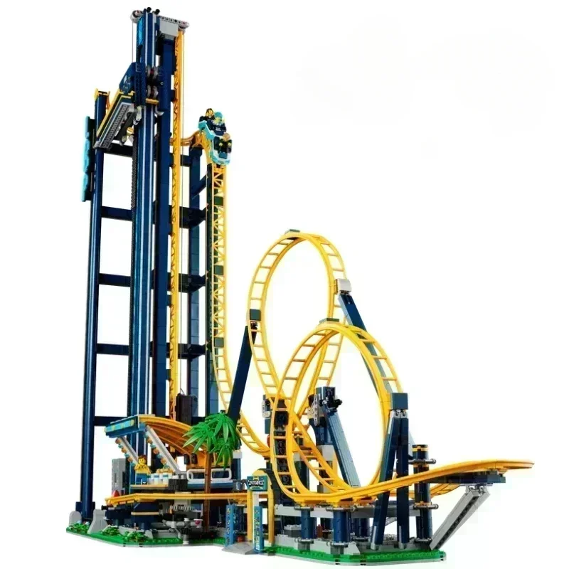 3756pcs Loop Coaster Amusement Park Model Compatible 10303 Building Block City Bricks Kits Toys for Kid Christmas Gift