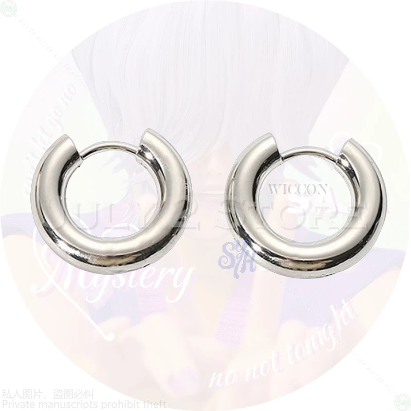 Anime Kpop Demon Cosplay Saja Boys Mystery Hair Purple Gray Wig Heat Resistant Synthetic Hair Wigs + Wig Cap Halloween Christmas