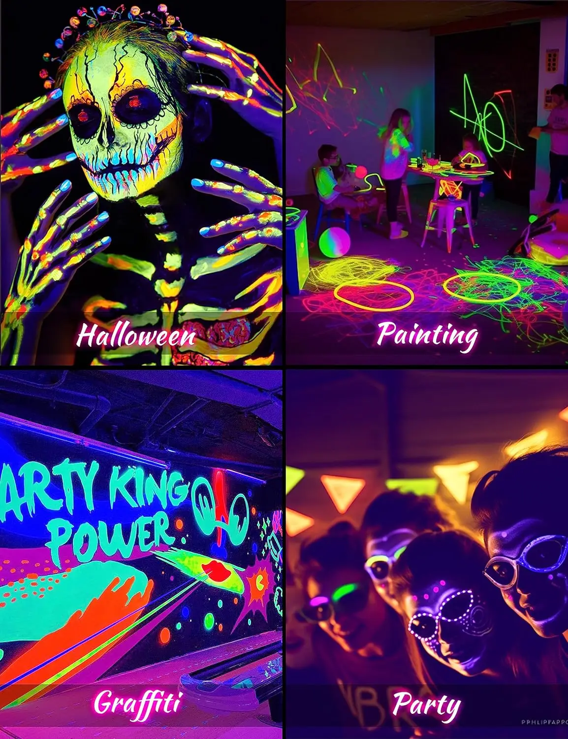 E27 E26 Halloween 12W A19 Uv Blacklight Uva Niveau 395nm Golflengte Gloed In De Donkere Led Uv Zwarte Gloeilampen Voor Body Art Verf