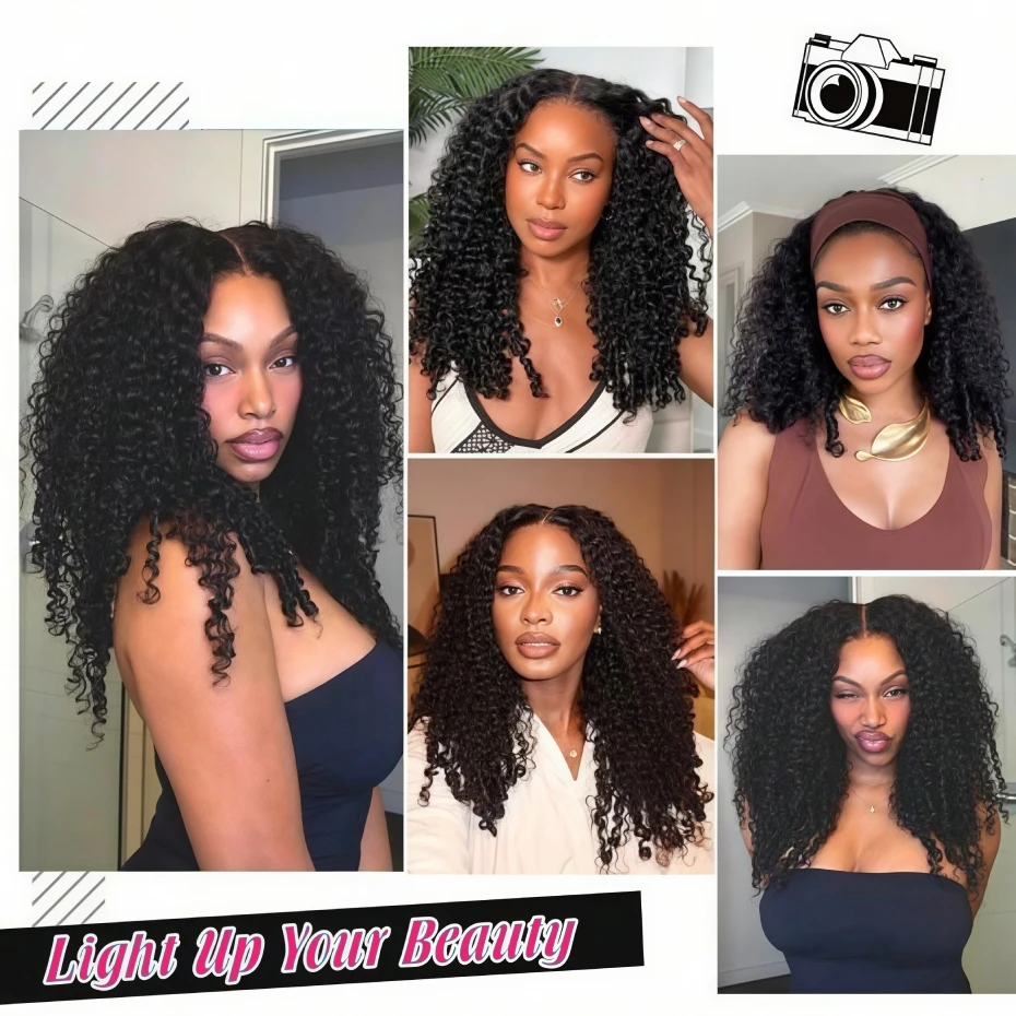 Natural Black 12A Burmese Curly Human Hair Crochet Braiding Hair 100% Human Hair Pre-Looped Feather-Line Invisible Crochet Extensions Pre-Separated Knotless Boho Braids with Spiral Ends 14-24 Inch 60g/Pc Soft Fluffy for Women Girls Daily Wear