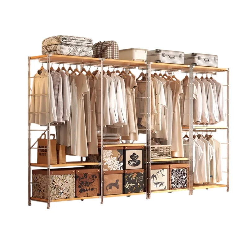 

Open, wardrobe, medieval style, hanger, bedroom, floor, storage