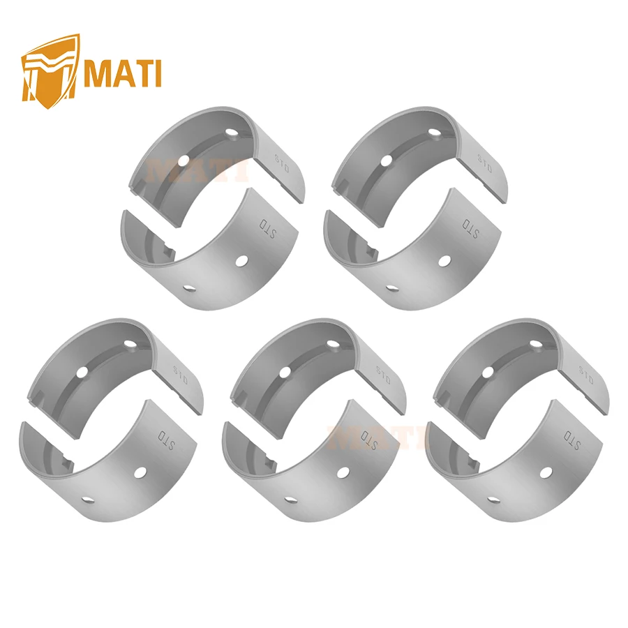 

MATI 10 шт. главный подшипник Crankshaf для Yamaha WaveRunner 1800 FX VX SHO Cruiser Boat XBT1800 SXT1800 SAT1800 212 242 2008-2024