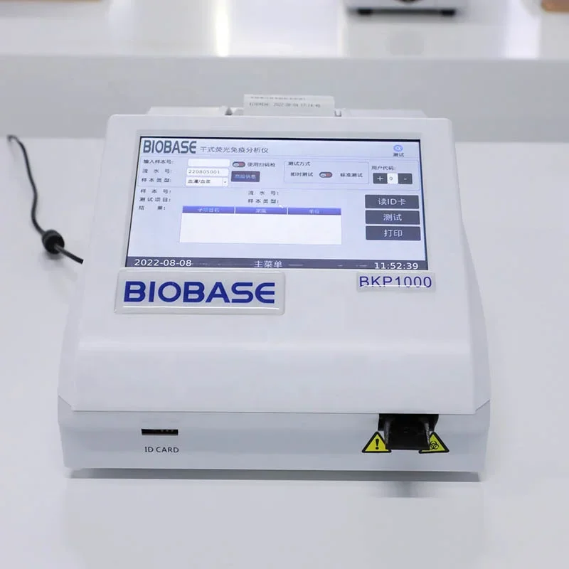 POCT Point of Care Testing Machine TT4 TT3 SAA HbA1C Fluorescence Immunoassay Analyzer