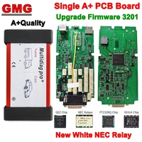 Single PCB Board DS150 Multidiag Pro Upgrade Firmware 3201 A+Quality White NEC Relay 9241A New 2021.11 Free Keygen Cars/Trucks