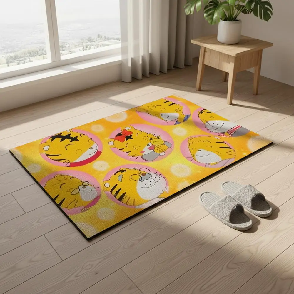 Floor Mat  diatom mud bathroom absorbent floor mat toilet toilet stepping mat anti-slip mat home entrance mat S-Shimajiro