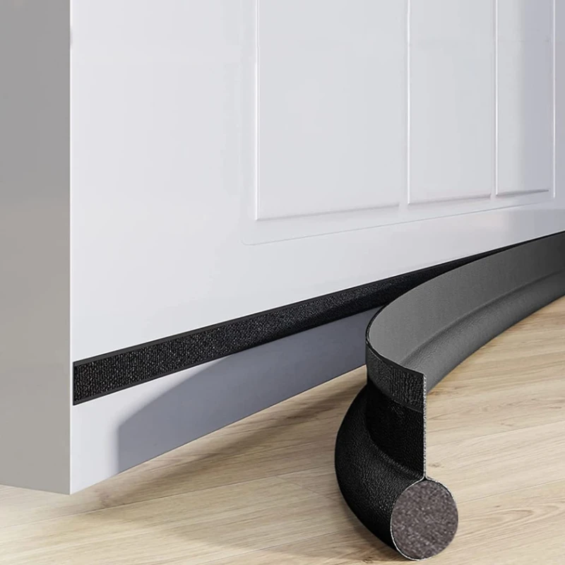 

Door Seal Bedroom Door Gap Waterproof Seal Soundproofing Weatherstripping Foam Tape Home Accessories