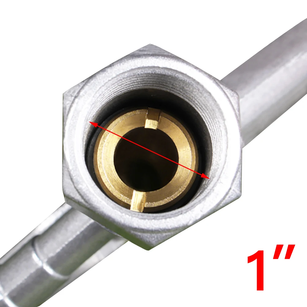 1 Inch Rocker Nozzle 360 Degrees Zinc Alloy Rotary Jet Nozzle Agricultural Garden Irrigation Sprinklers Female Thread Connector