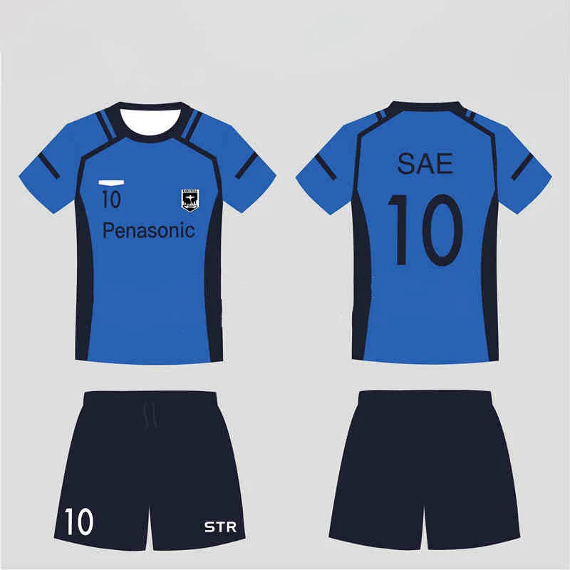 

Anime T Shirt Blue Lock Jersey Football T Shirt Set Casual 2 Piece Short Sleeve Shorts Sport Suit Japan Harajuku Tracksuits 2025