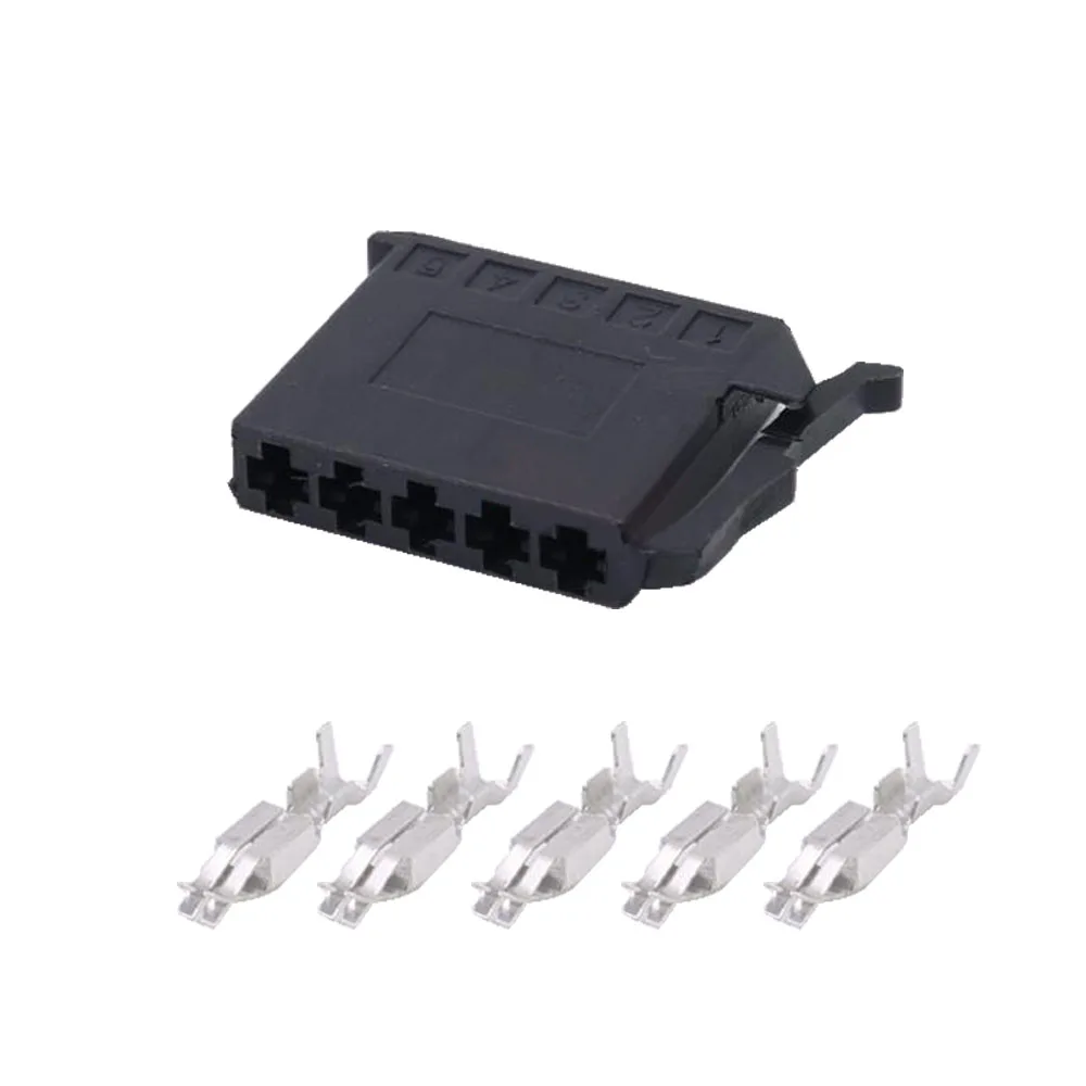 10 Sets 5 Pin Automotive connector  cover Car harness connector with terminal DJ7054-2.8-21 5P