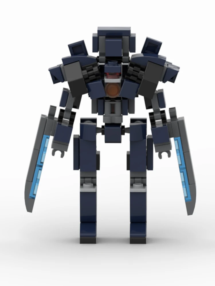 Mecha Krijger Bouwstenen Set Kids Speelgoed Robot Actiefiguur Moc Bouw Bouwspeelgoed Voor Kinderen