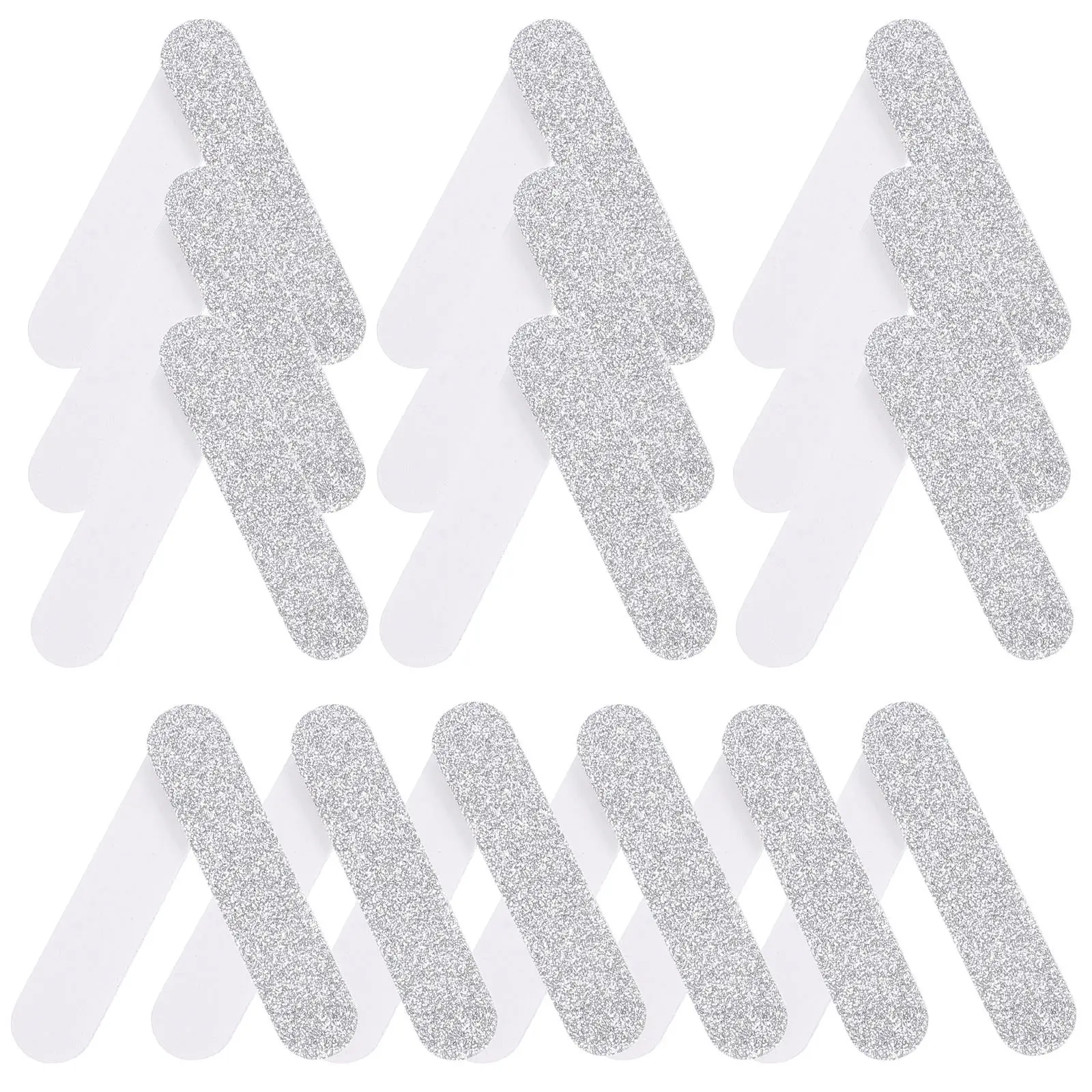 

Набор из 30 глиттерных пилочек для ногтей: для акриловых и натуральных ногтей, педикюра, маникюра, портативные, с мелким зерном, полировочные, для путешествий