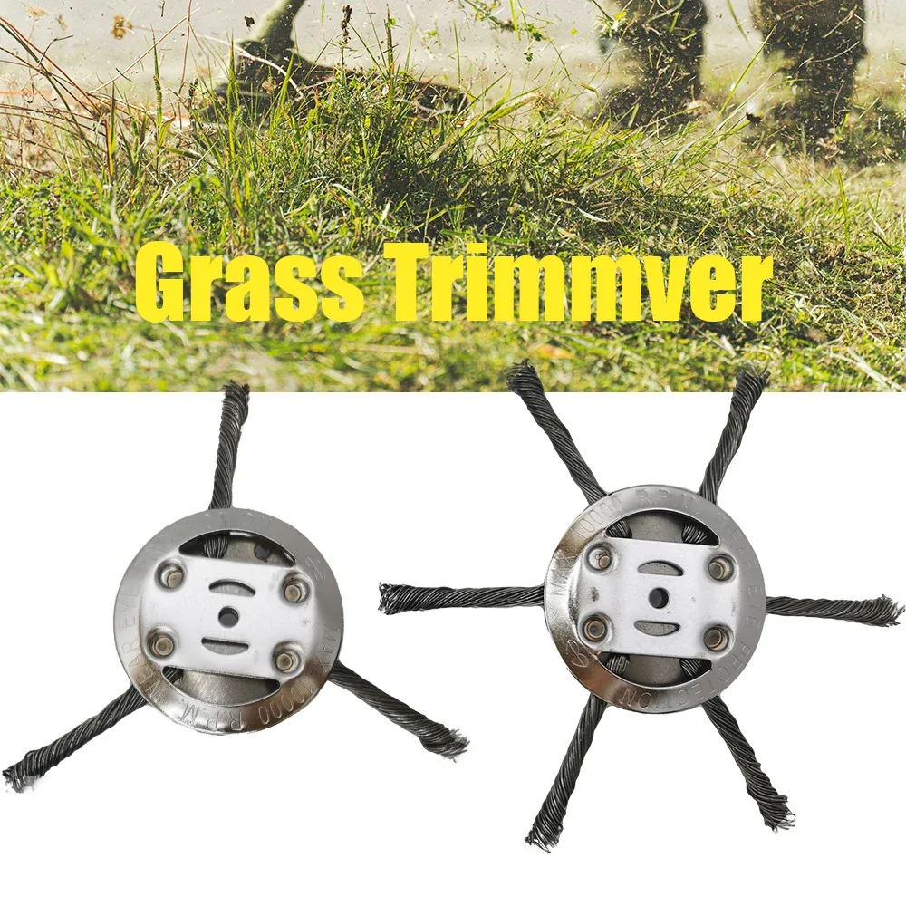 3/6 Lithium Lawn Mower Head Universal Grass Trimmer Head Removal Of Weed Brushcutter Power Tools Parts For Home Garden Tools