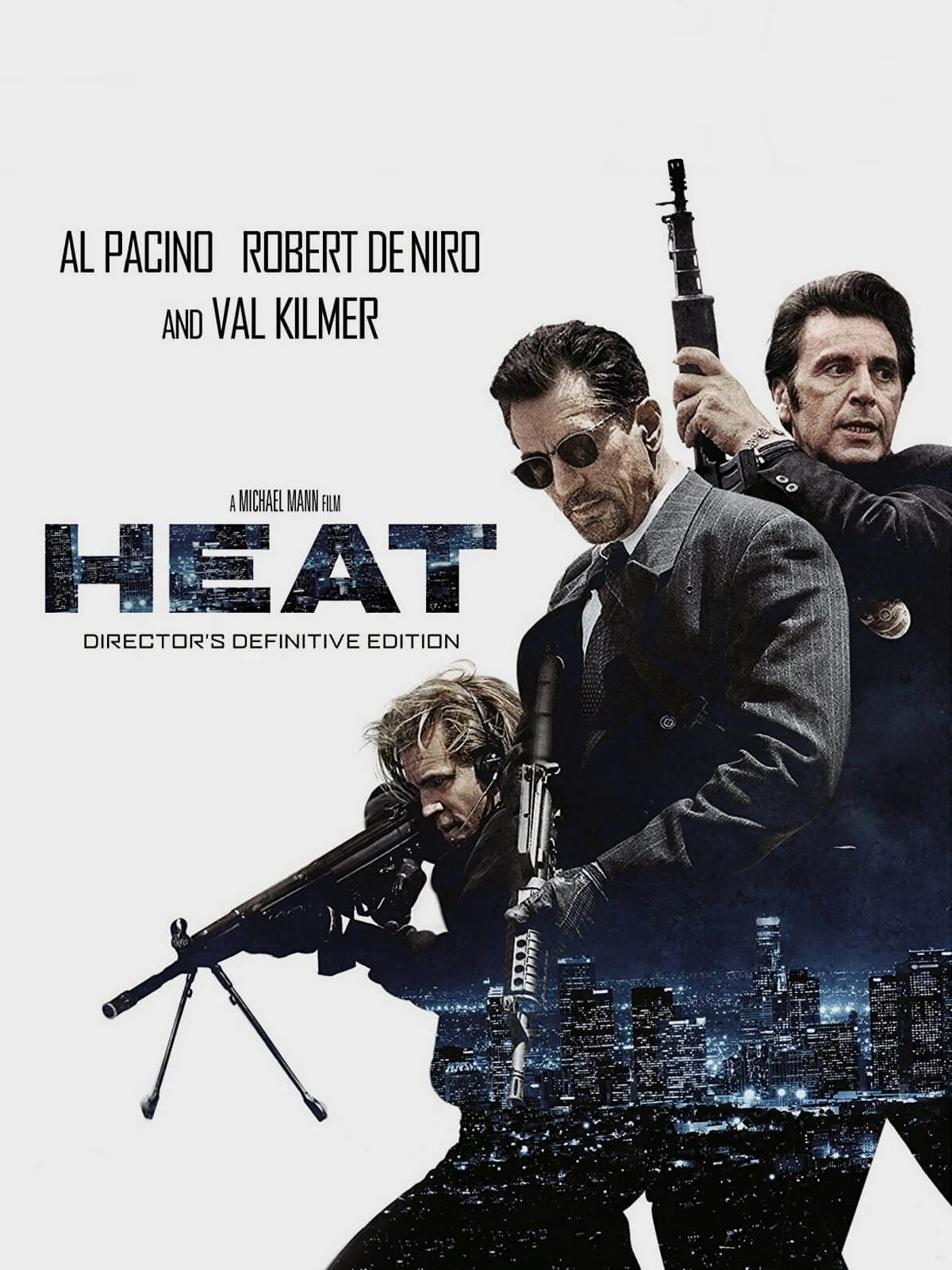 Al Pacino Movie Heat (1995) Silk Poster custom Home Decorative Wall Painting