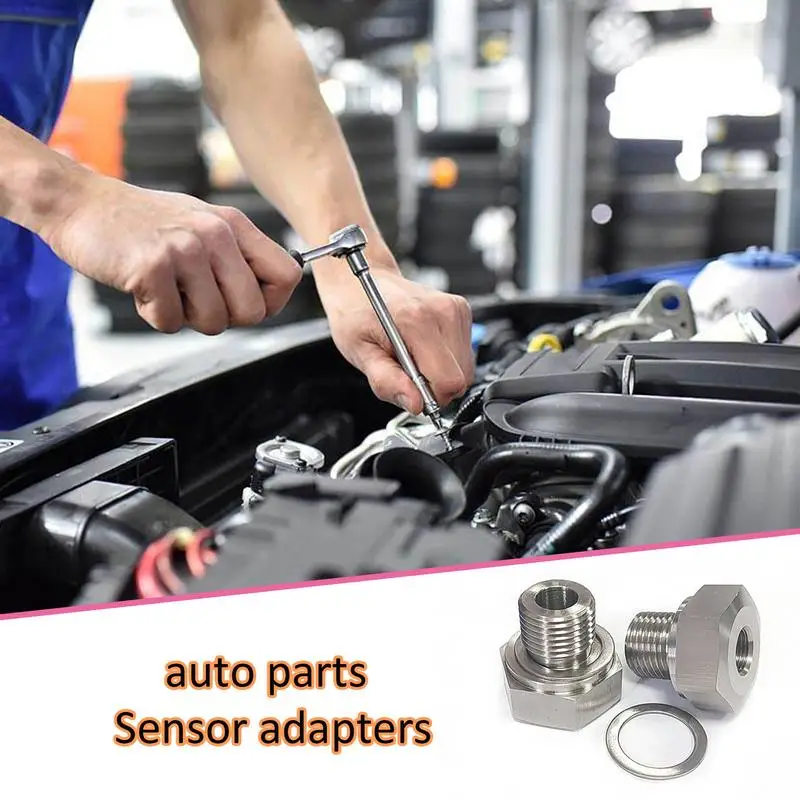 Adaptor Sensor tekanan minyak beradaptasi dengan 1/8 NPT pengukur Uji Tekanan Minyak baja tahan karat Sensor pengukur tekanan minyak mobil kokoh dan