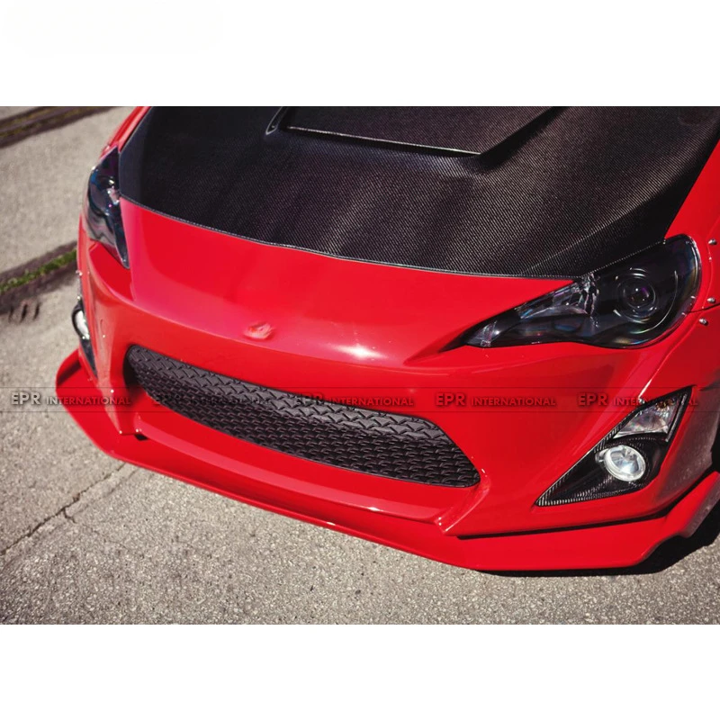 لسوبارو BRZ ألياف الكربون صاروخ الأرنب واسعة الجسم مجموعة كاملة الجبهة الشفاه الوفير الشفاه #2