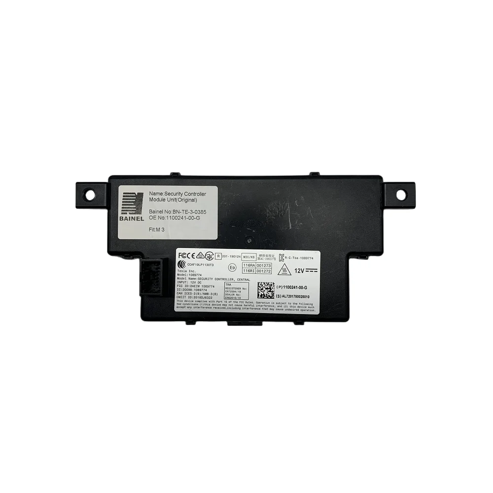 

Security Controller Module Unit for TESLA Model Y 2019-2024 1100241-00-J 1100241-00-G 1100241-00-C USED ORIGINAL