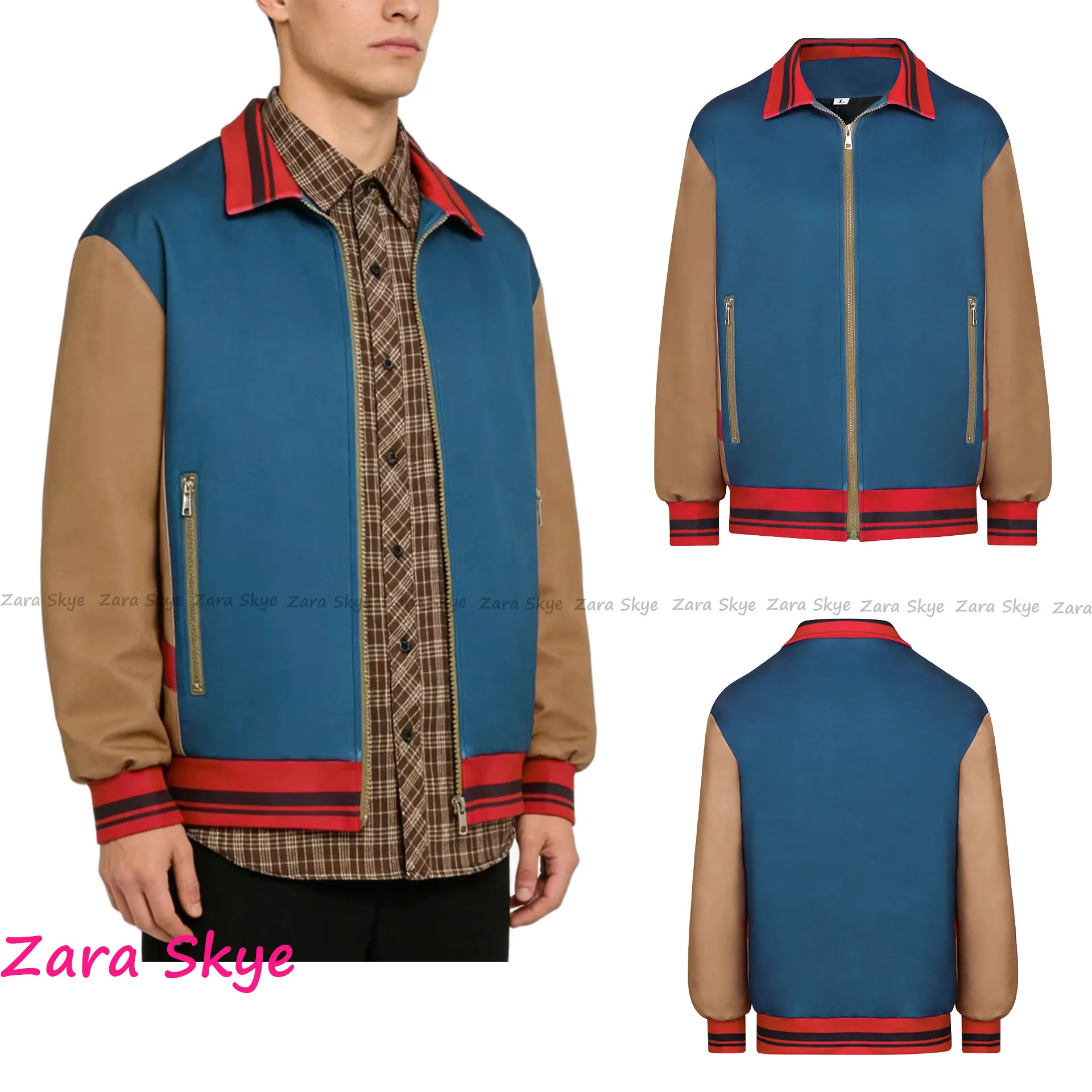 

Will Byers Cosplay Costume, Men Adults Coat Retro Baseball Jacket ,Loose Plaid Shirt ,College Style, Unisex, Halloween, Carnival