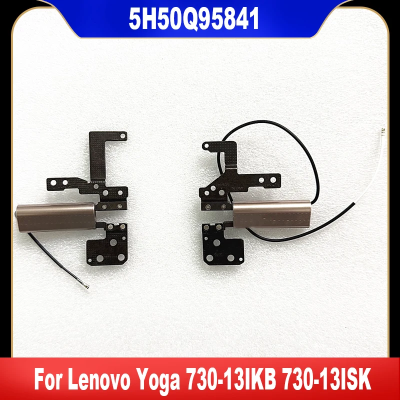 

5H50Q95841 New Original For Lenovo Yoga 730-13IKB 730-13ISK Laptop Left Right LCD Hinge Support Bracket With Antennas Fast Ship
