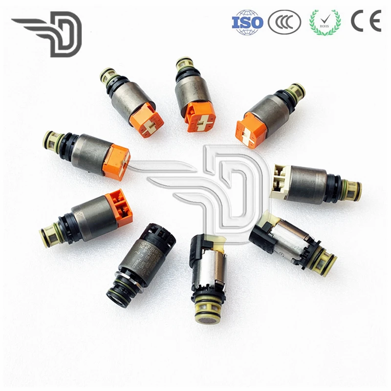 9HP48 948TE مجموعة الملف اللولبي لعلبة التروس الأوتوماتيكية (10 قطع) - لكرايسلر، أكورا، جيب، هوندا، لاندروفر، دودج