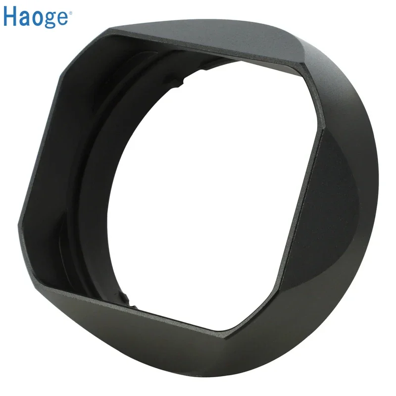 Haoge-Bayonet Square Metal Lens Hood para Câmera Sony, Lente Sombra com Tampa, Sony FE 40mm, F2.5 G, FE 2.5, 40G, A7C, A7R4