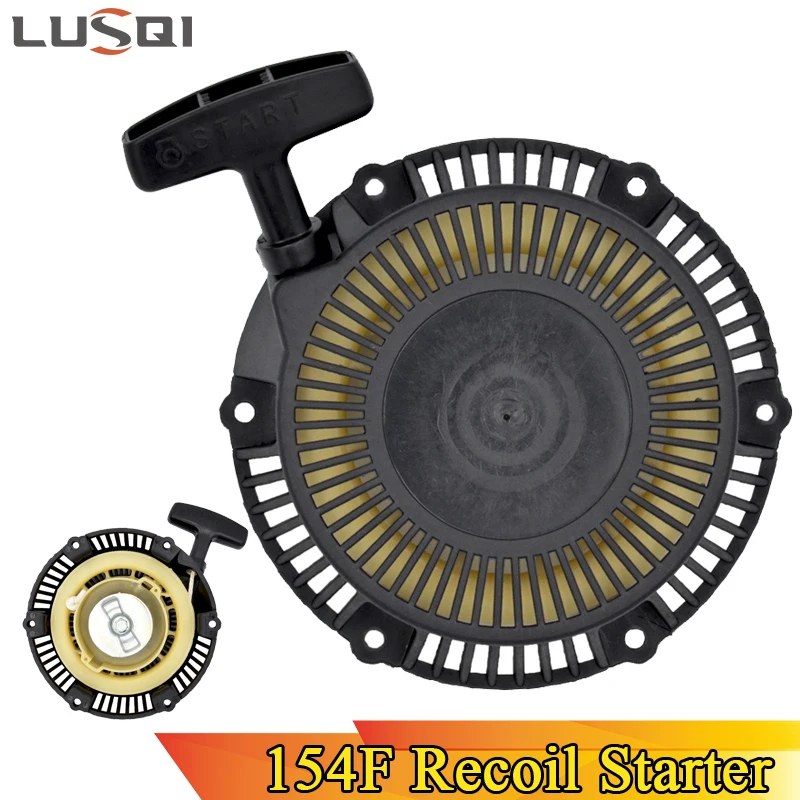 LUSQI Recoil Starter Lawn Mower Trimmer Grass Plastic Case Iron Claw Engine Steel Rod Paws For Mitsubishi 156F 154F 152F 1500