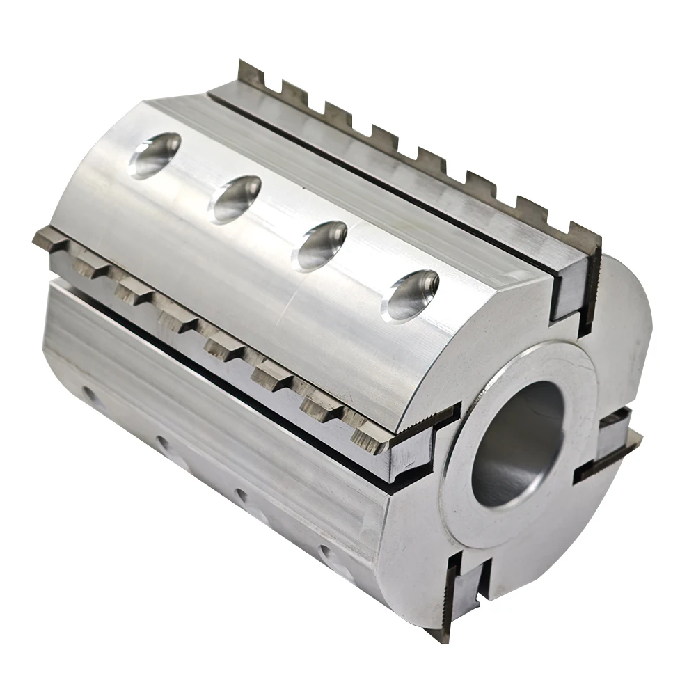 Disposable Four-Sided Planer Grating Cutter Detachable Vertical Shaft Flat Cutter Tool