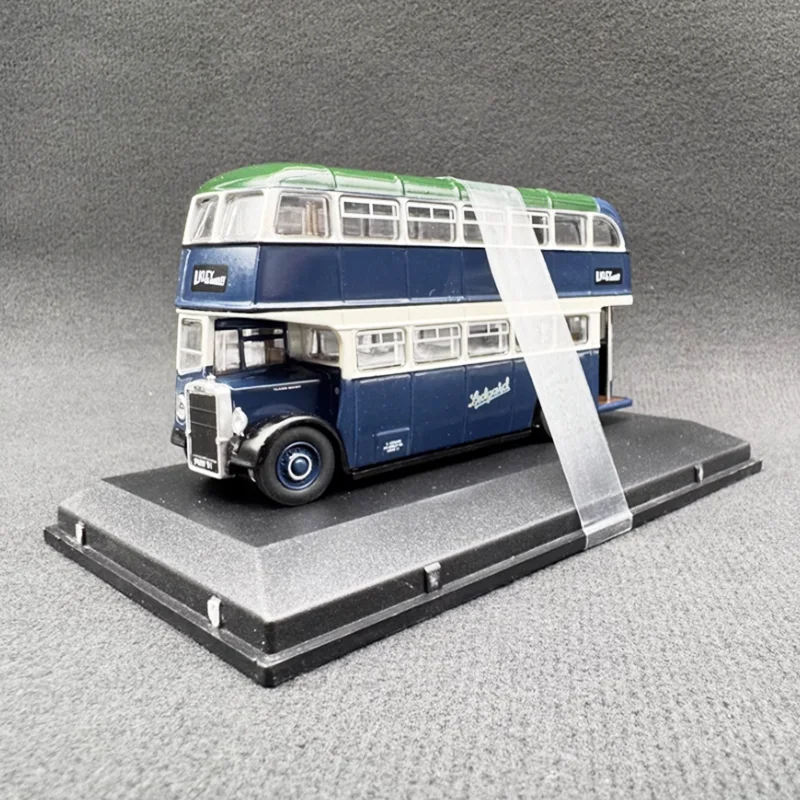 OXFORD Diecast 1:76 Scale Alloy Double Decker Bus Model Finished Product Simulation Toy Collection Gift Static Display