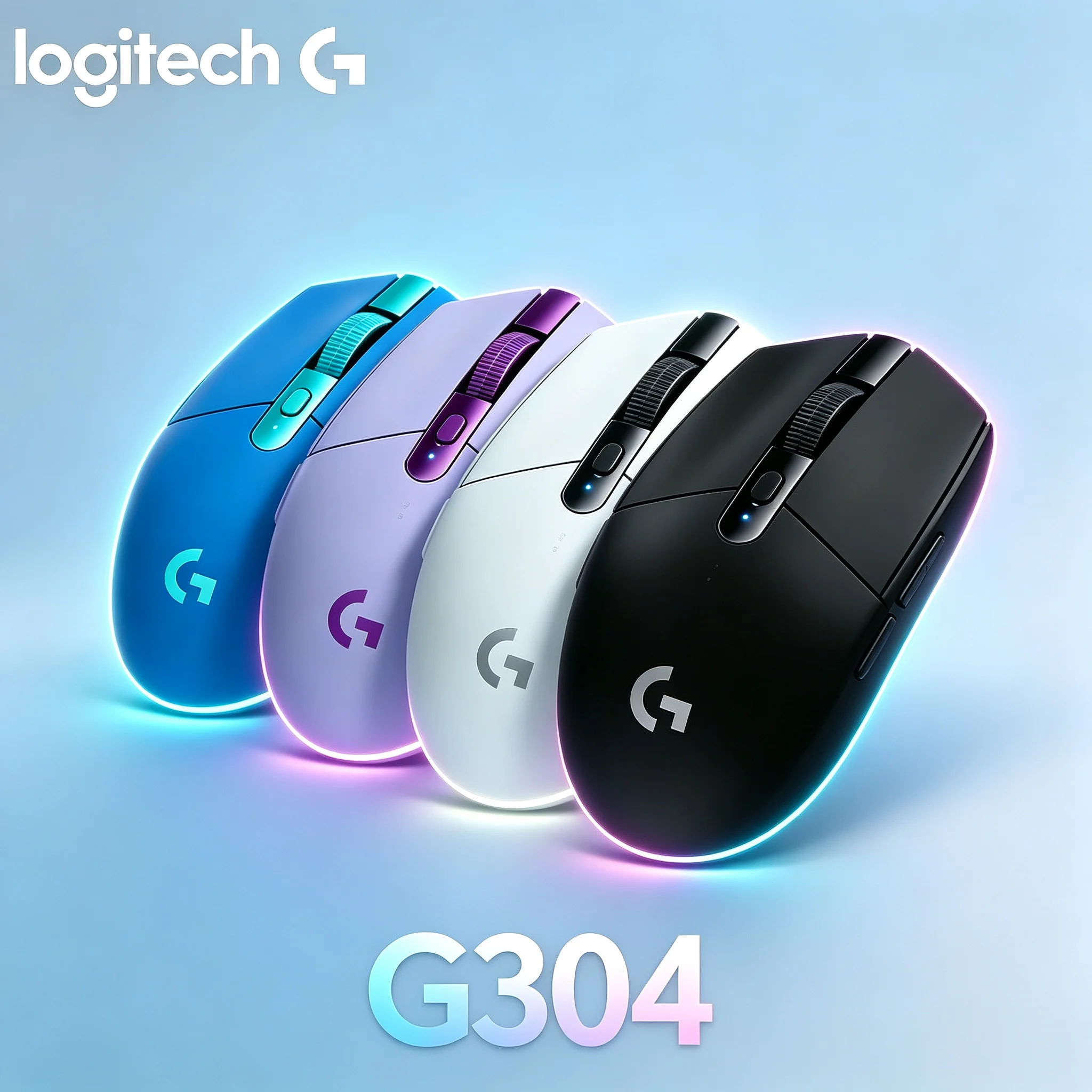 Logitech G304 2.4G Wireless Computer Mouse Reliable Performance For E‑sports and Office Workflow